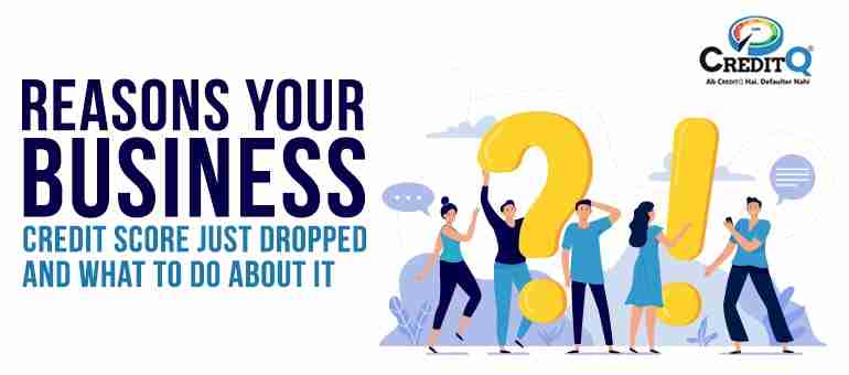 Reasons Your Business Credit Score Just Dropped and What to Do About It