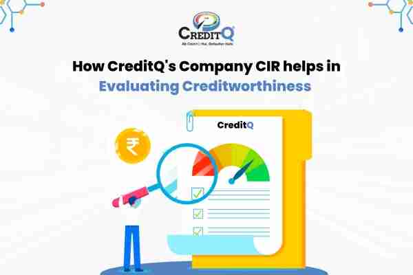 How CreditQ's Company CIR helps in evaluating creditworthiness