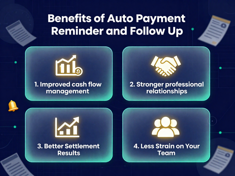 Benefits of Auto Payment Reminder and Follow Up