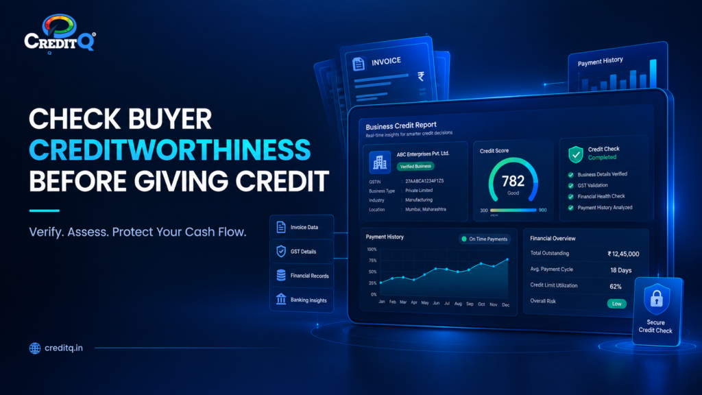 How to check a buyer’s creditworthiness before giving goods on credit
